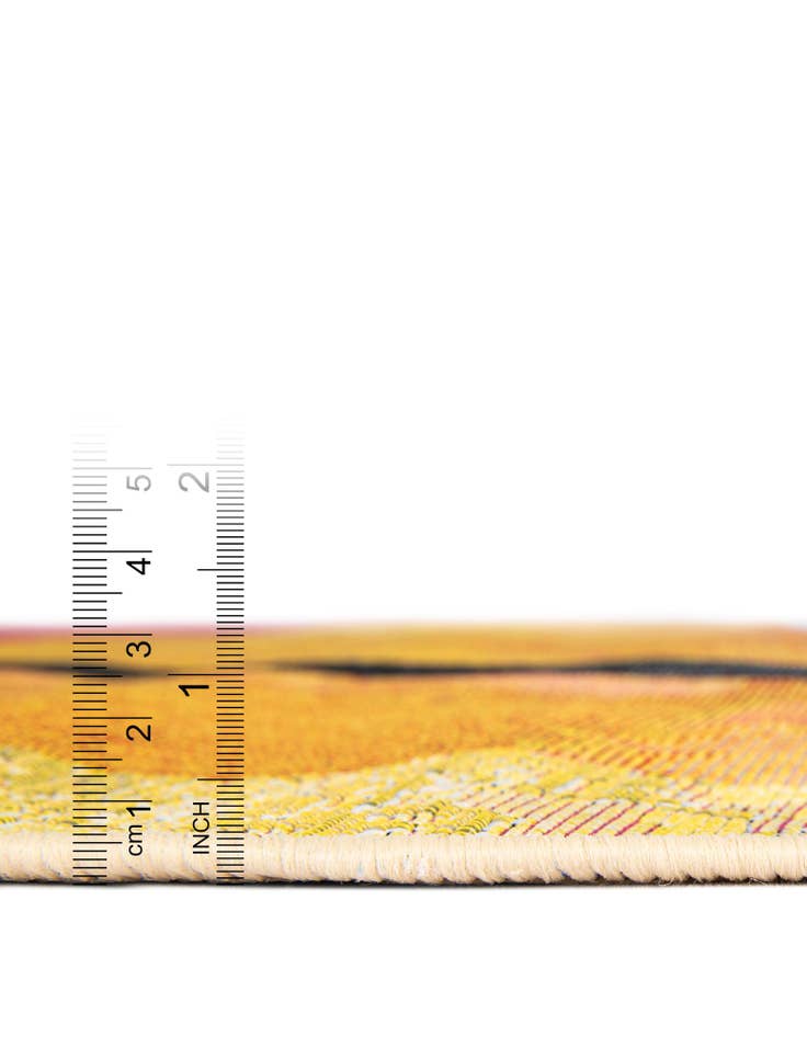 Detail image of  7' 10 x 10'  Washable Modern Indoor / Outdoor Rug