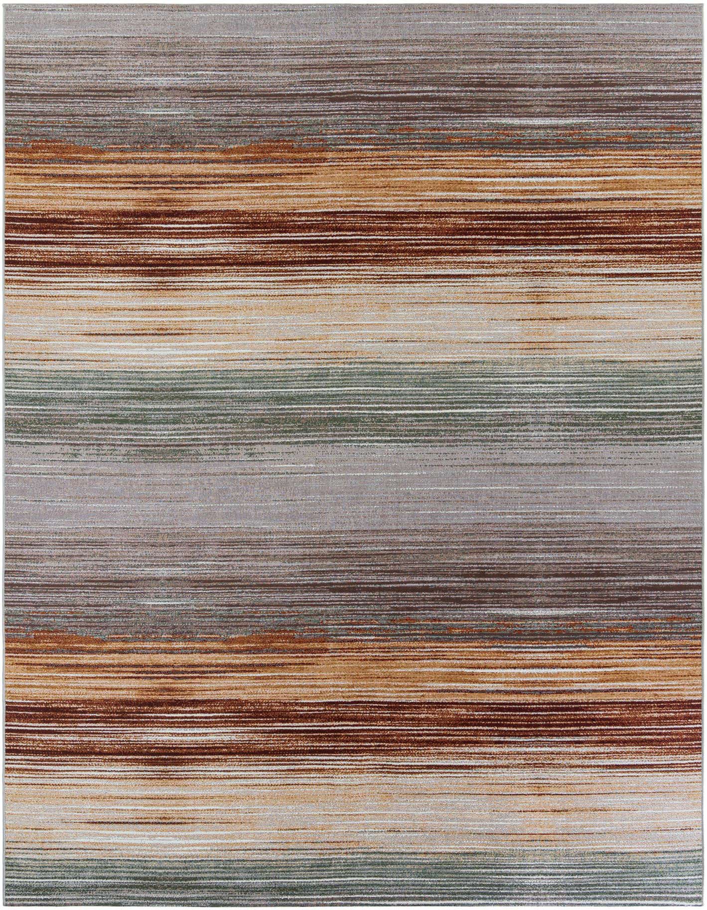 Primary image  10' x 14'  Washable Modern Indoor / Outdoor Rug