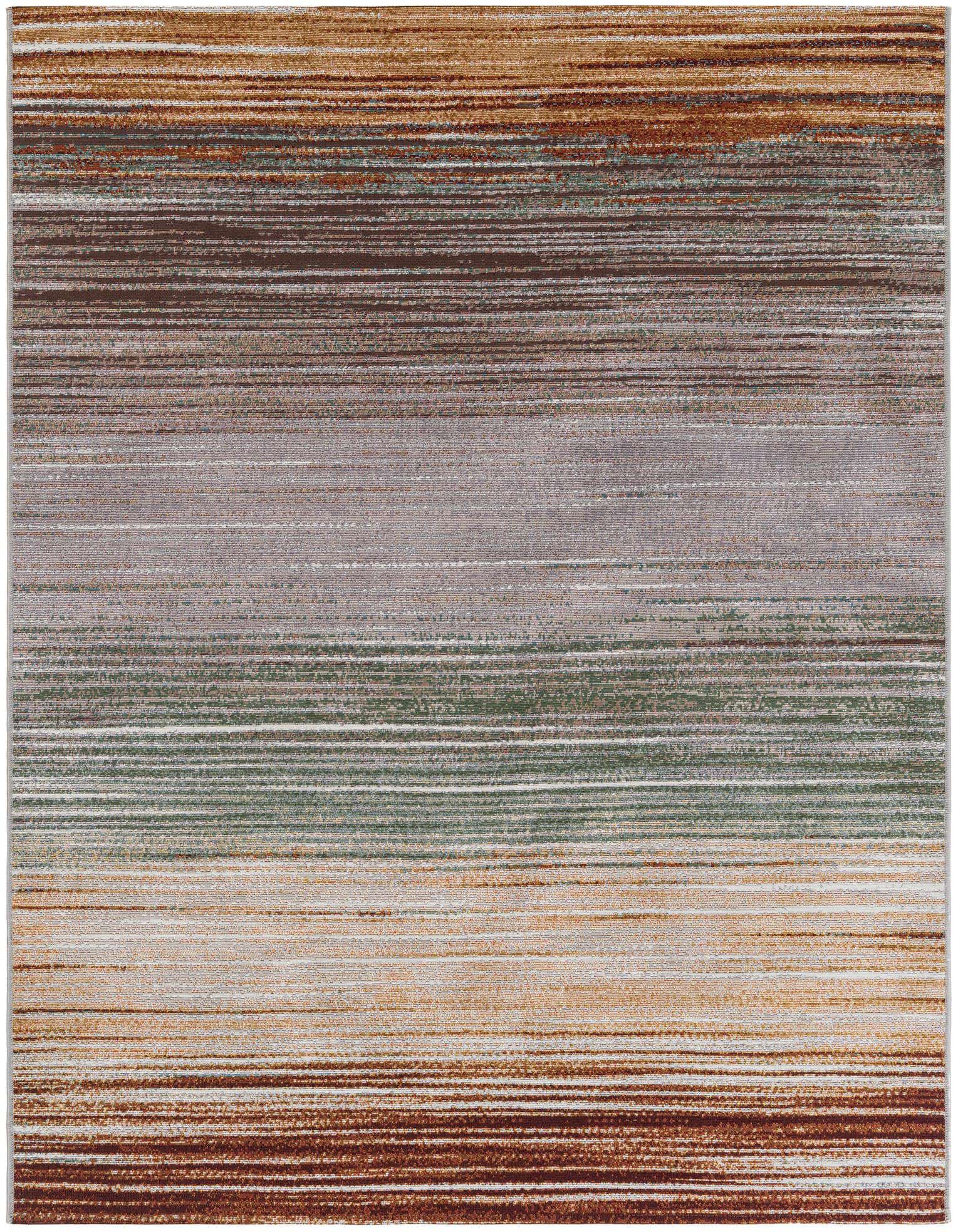 Primary image  5' x 7'  Washable Modern Indoor / Outdoor Rug