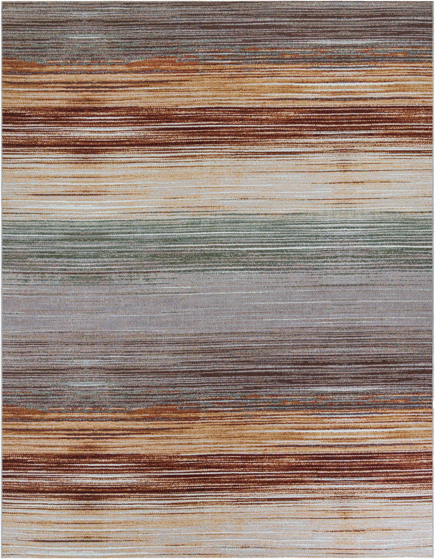 Primary image  9' x 12'  Washable Modern Indoor / Outdoor Rug