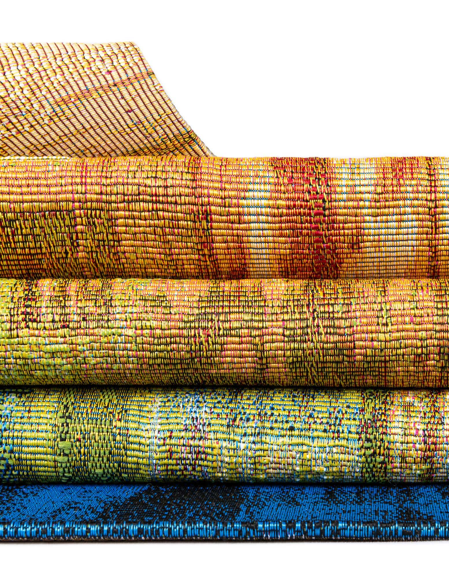 Primary image  7' x 10'  Washable Modern Indoor / Outdoor Rug