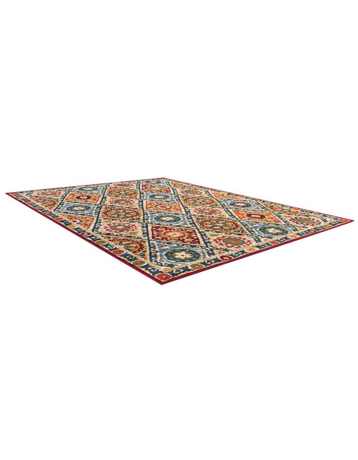 Detail image of  7' 10 x 10'  Washable Modern Indoor / Outdoor Rug