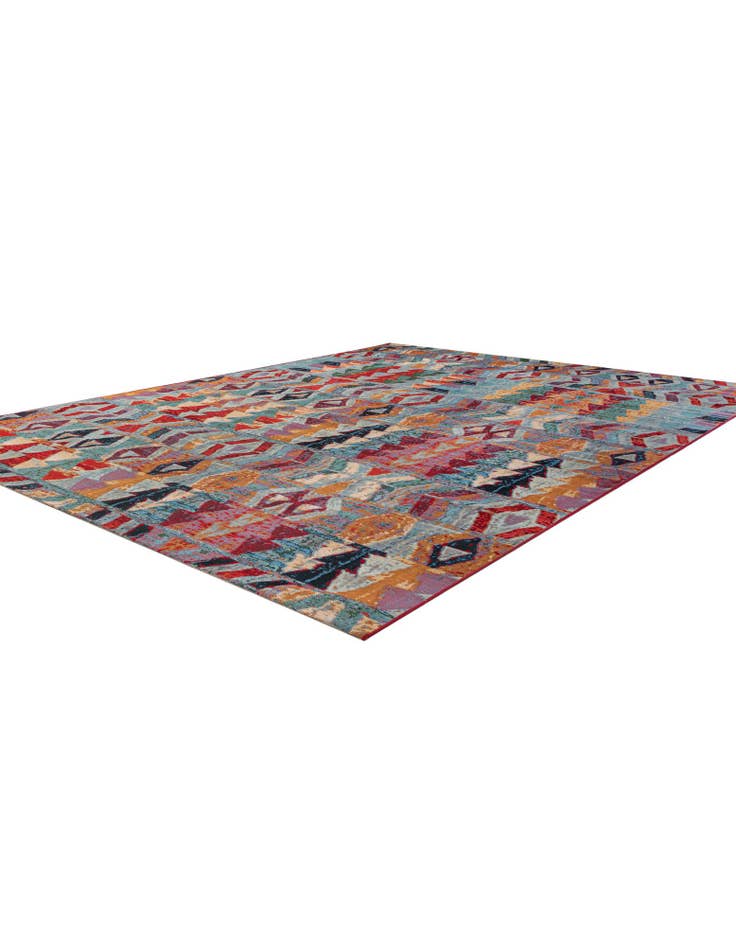 Detail image of  10' x 13'  Washable Modern Indoor / Outdoor Rug