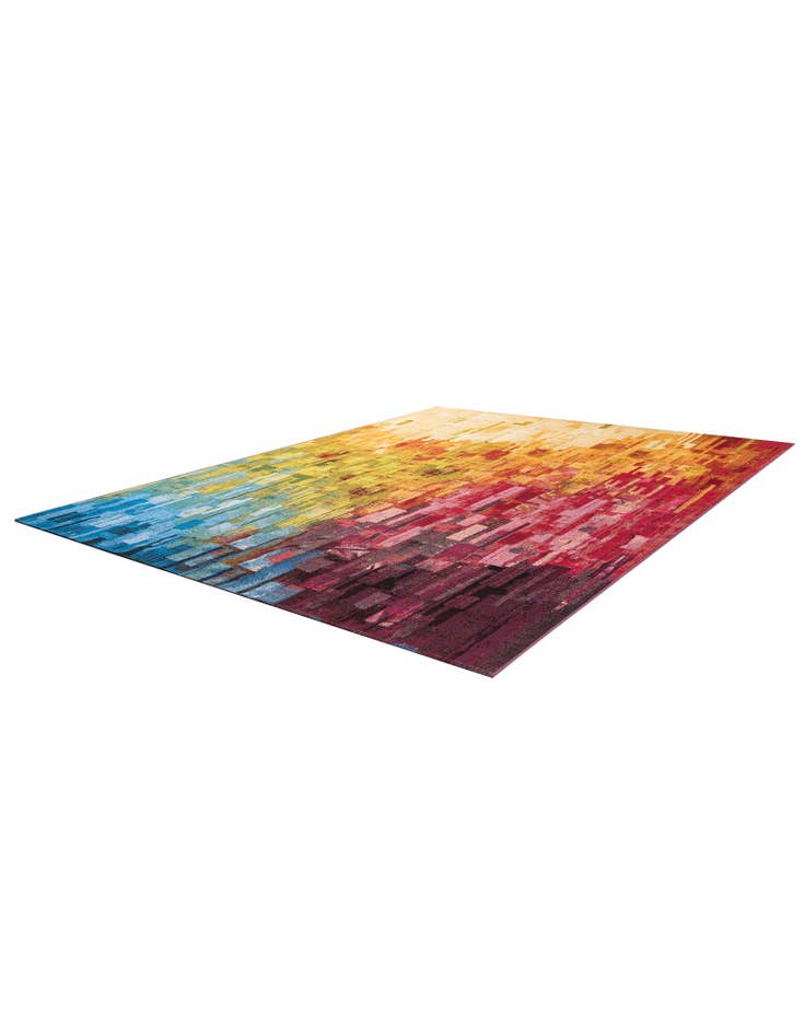 Detail image of  10' x 13'  Washable Modern Indoor / Outdoor Rug