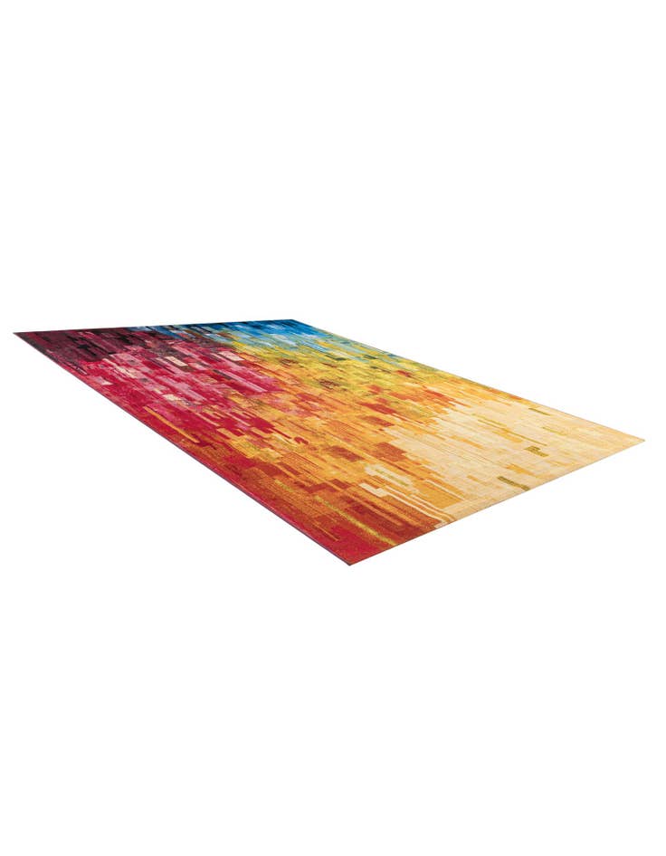 Detail image of  10' x 13'  Washable Modern Indoor / Outdoor Rug