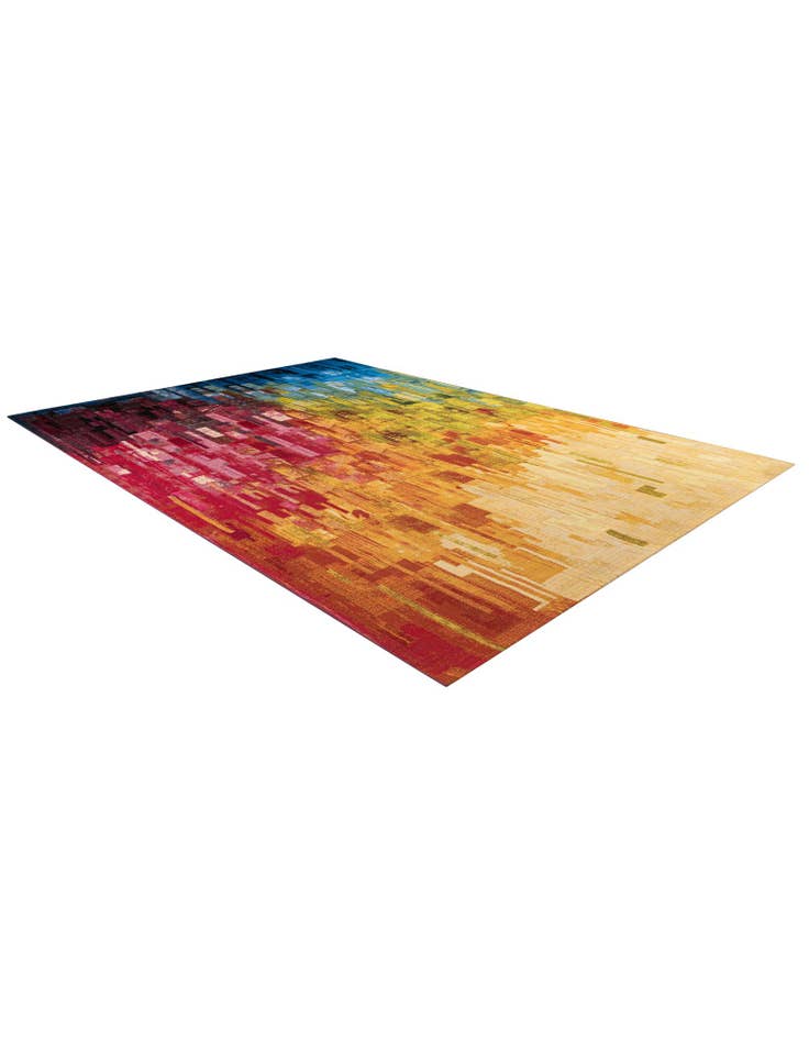 Detail image of  10' x 14'  Washable Modern Indoor / Outdoor Rug