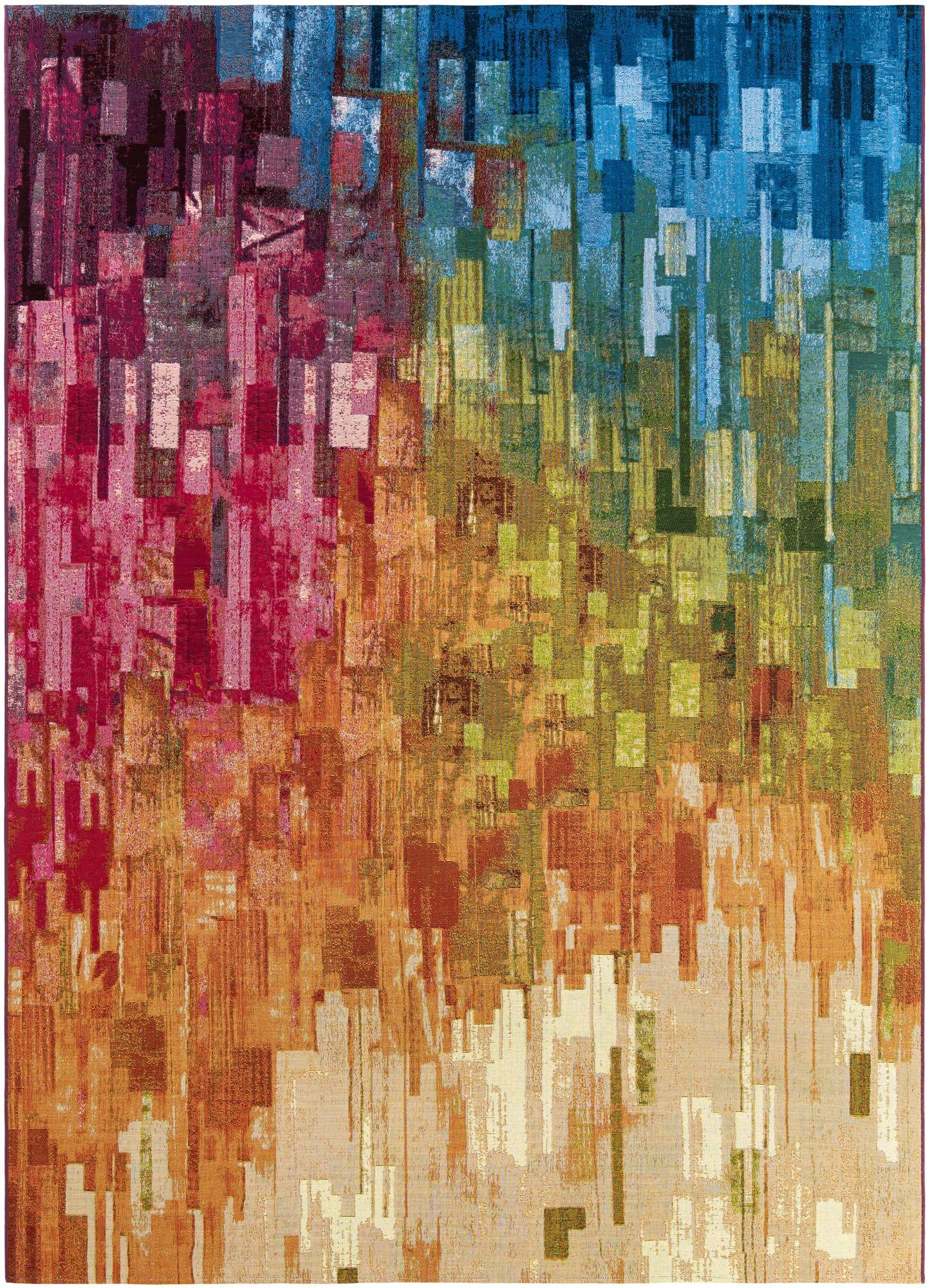  7' x 10'  Washable Modern Indoor / Outdoor Rug