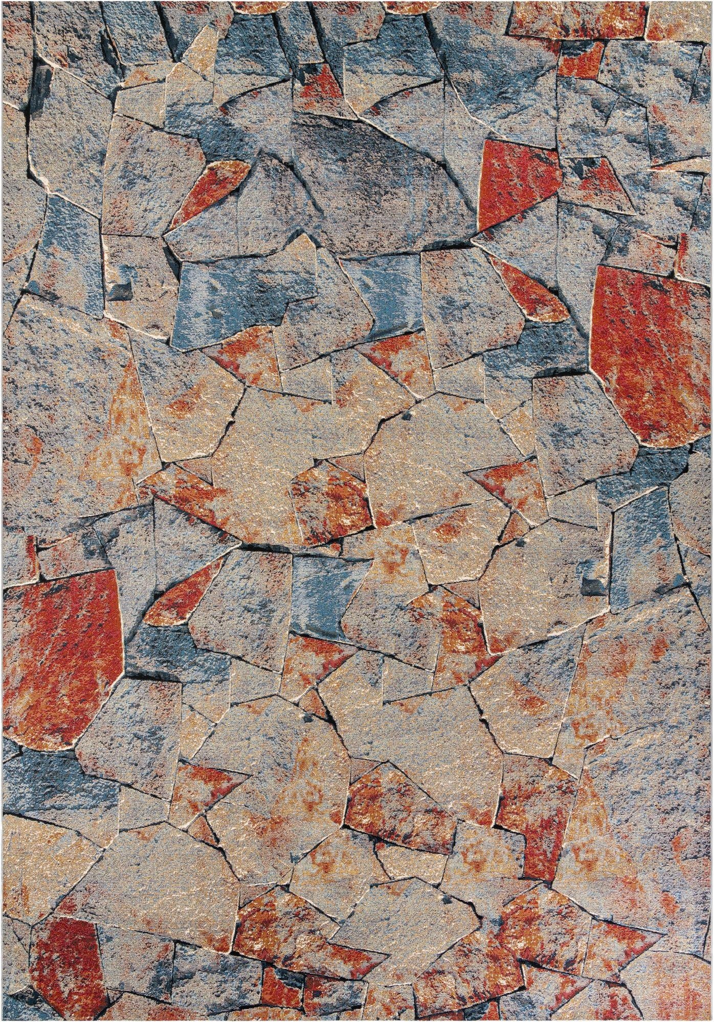  10' x 14'  Washable Modern Indoor / Outdoor Rug