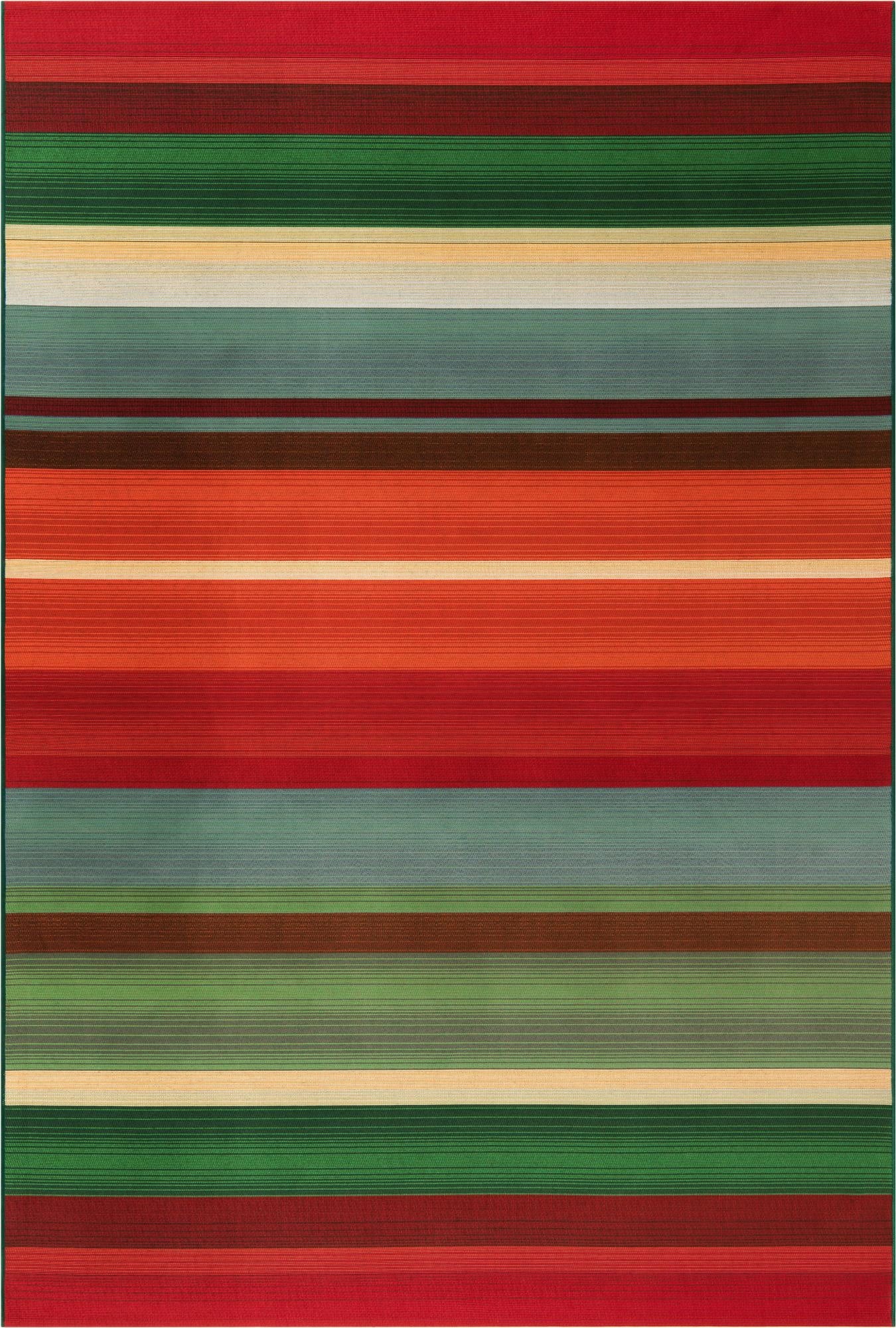  6' x 9'  Washable Modern Indoor / Outdoor Rug