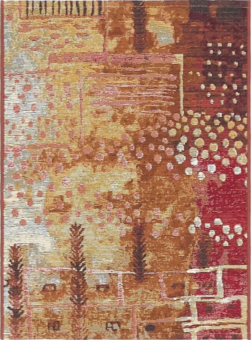  2' 2 x 3'  Washable Modern Indoor / Outdoor Rug