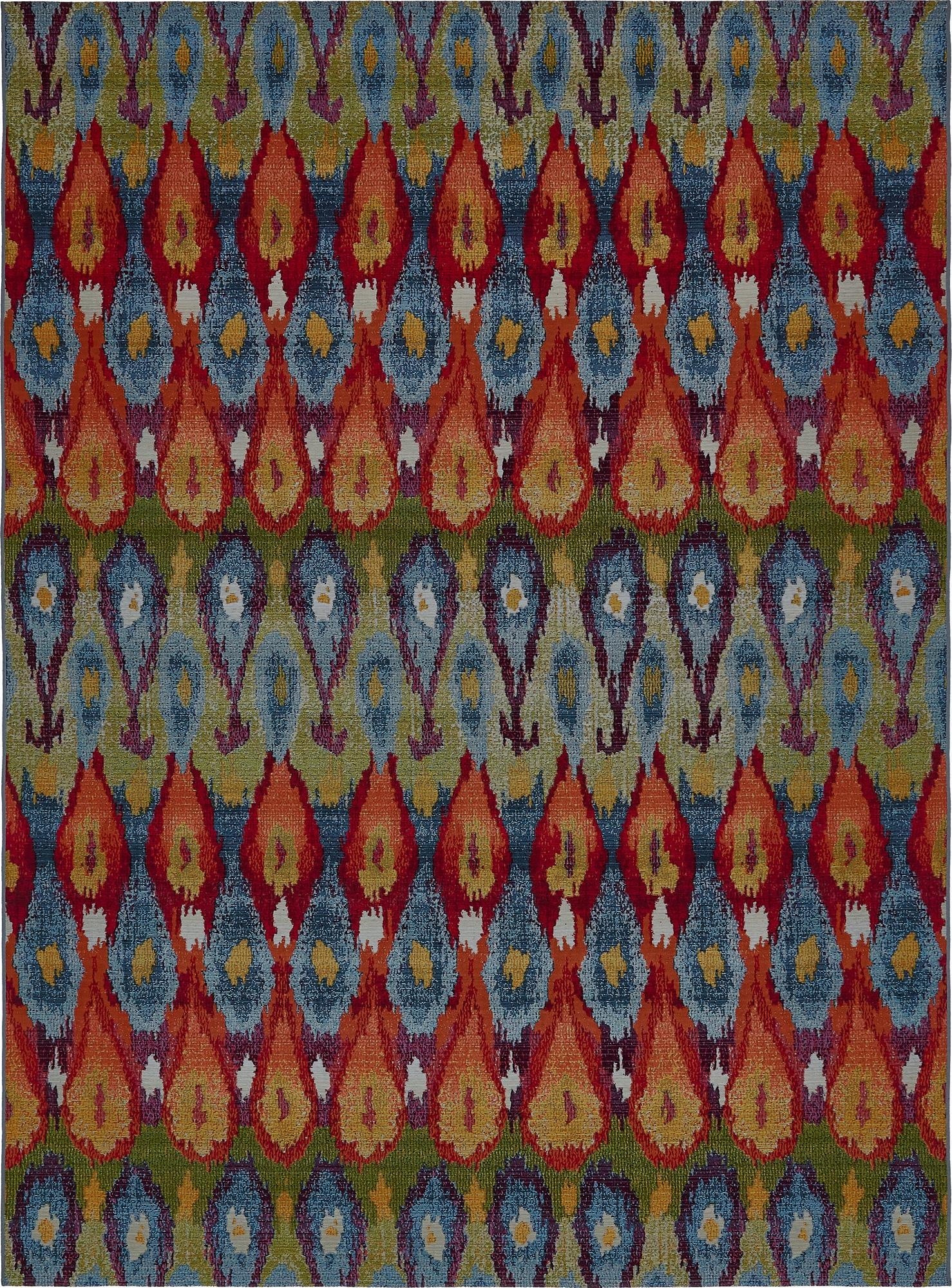  8' x 11' 4  Washable Modern Indoor / Outdoor Rug