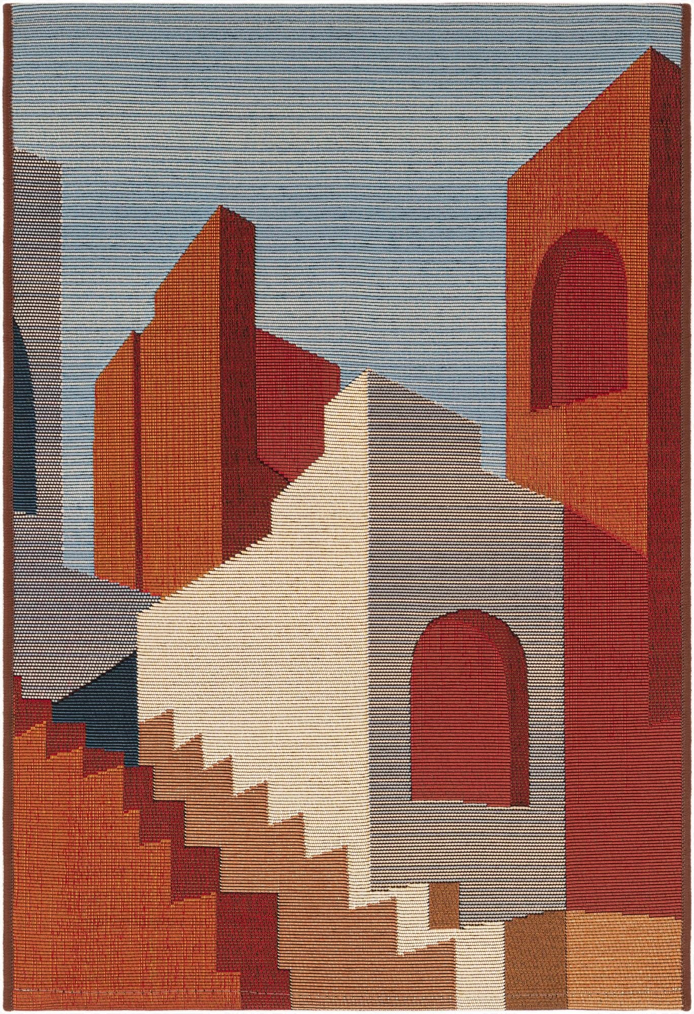  2' x 3'  Washable Modern Indoor / Outdoor Rug