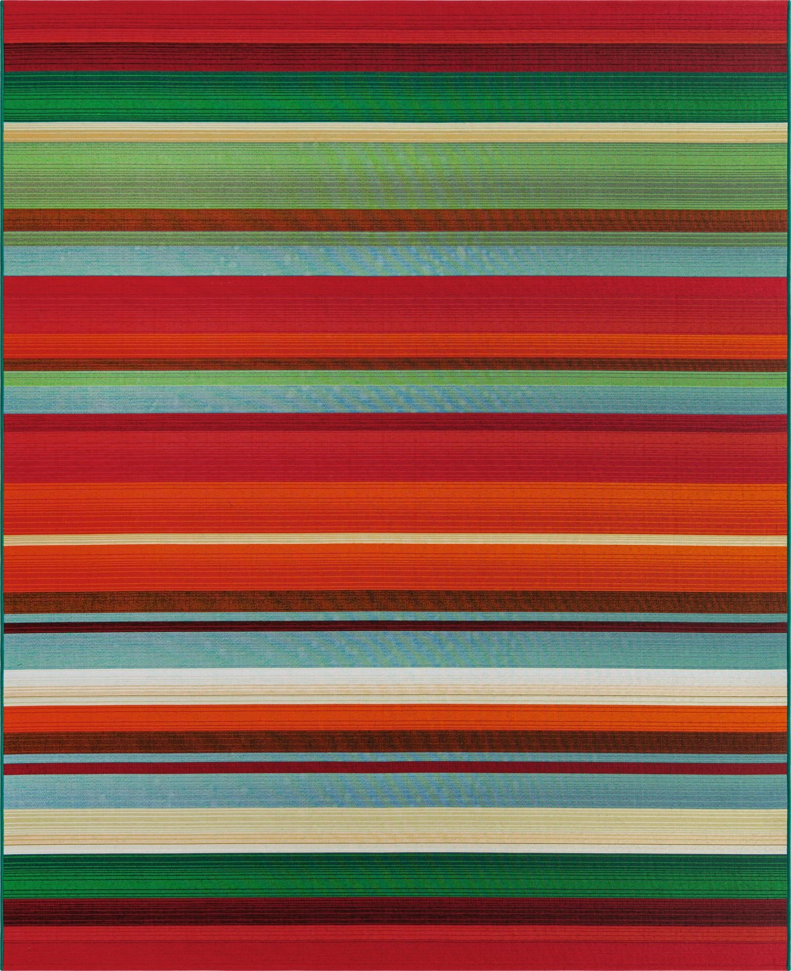  7' 10 x 10'  Washable Modern Indoor / Outdoor Rug