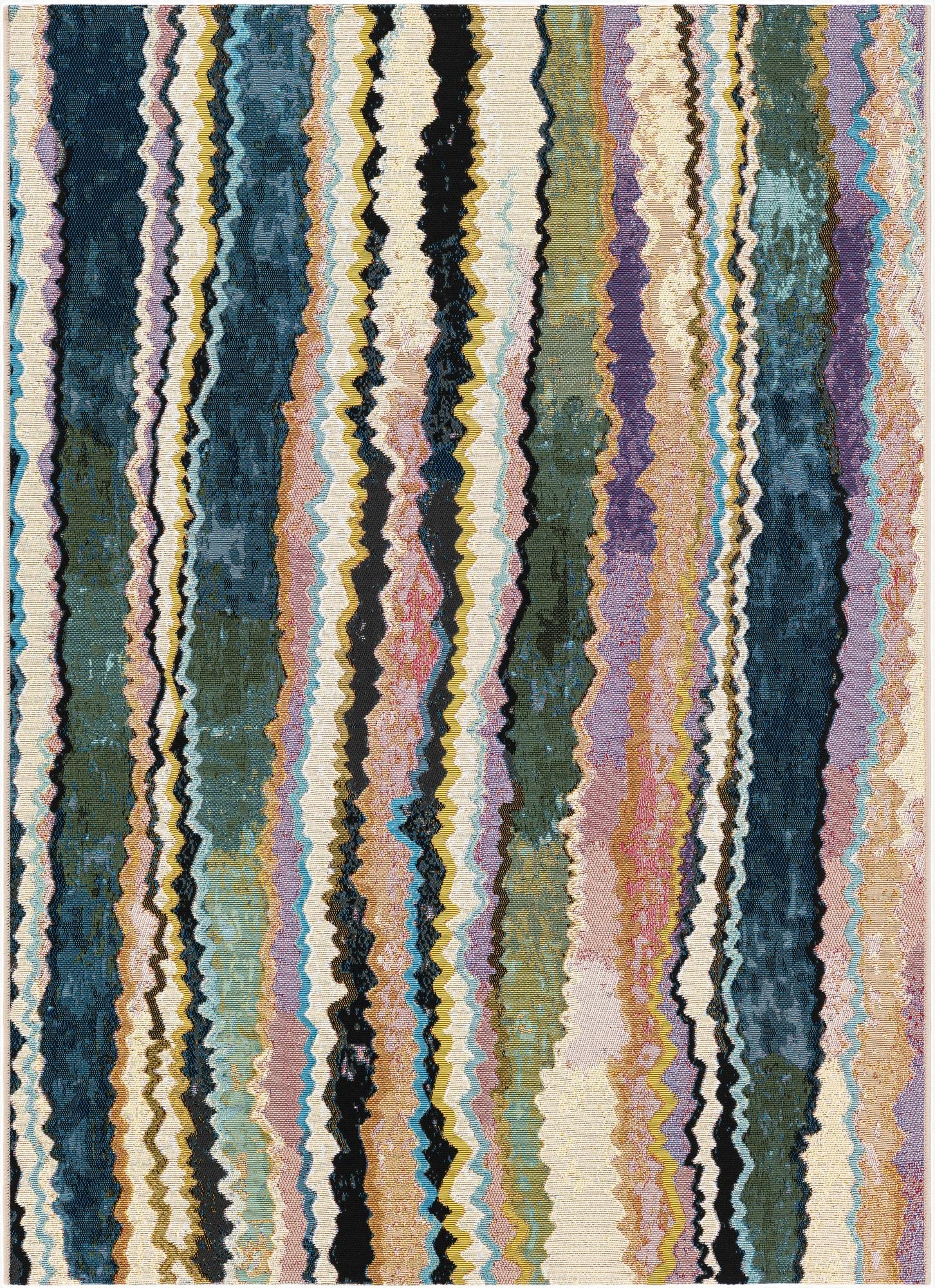  4' x 6'  Washable Modern Indoor / Outdoor Rug