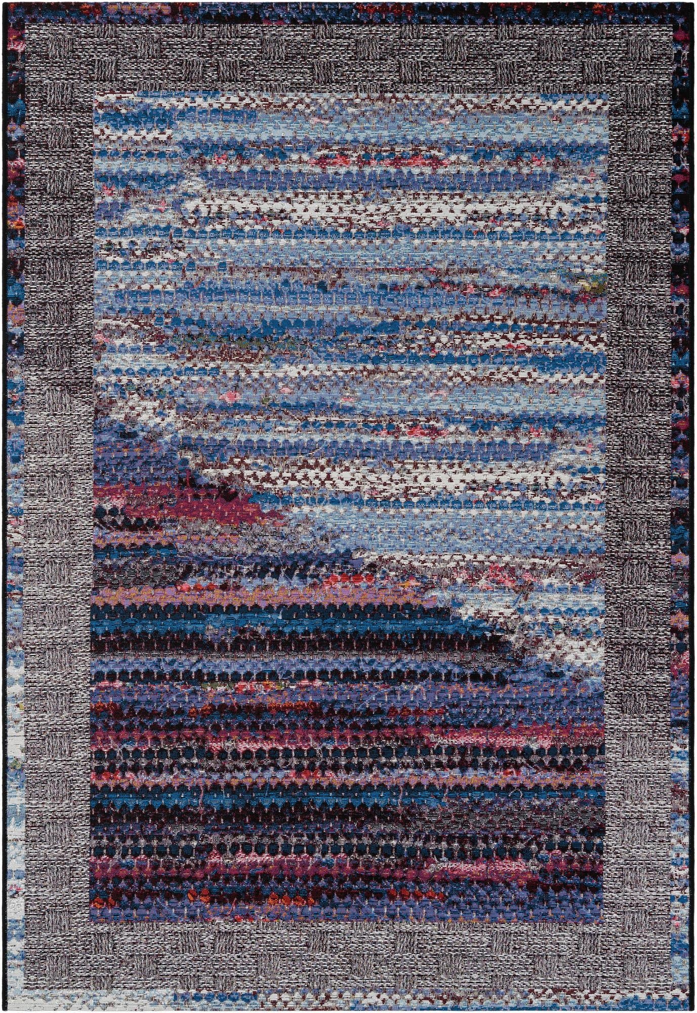  5' x 8'  Washable Modern Indoor / Outdoor Rug