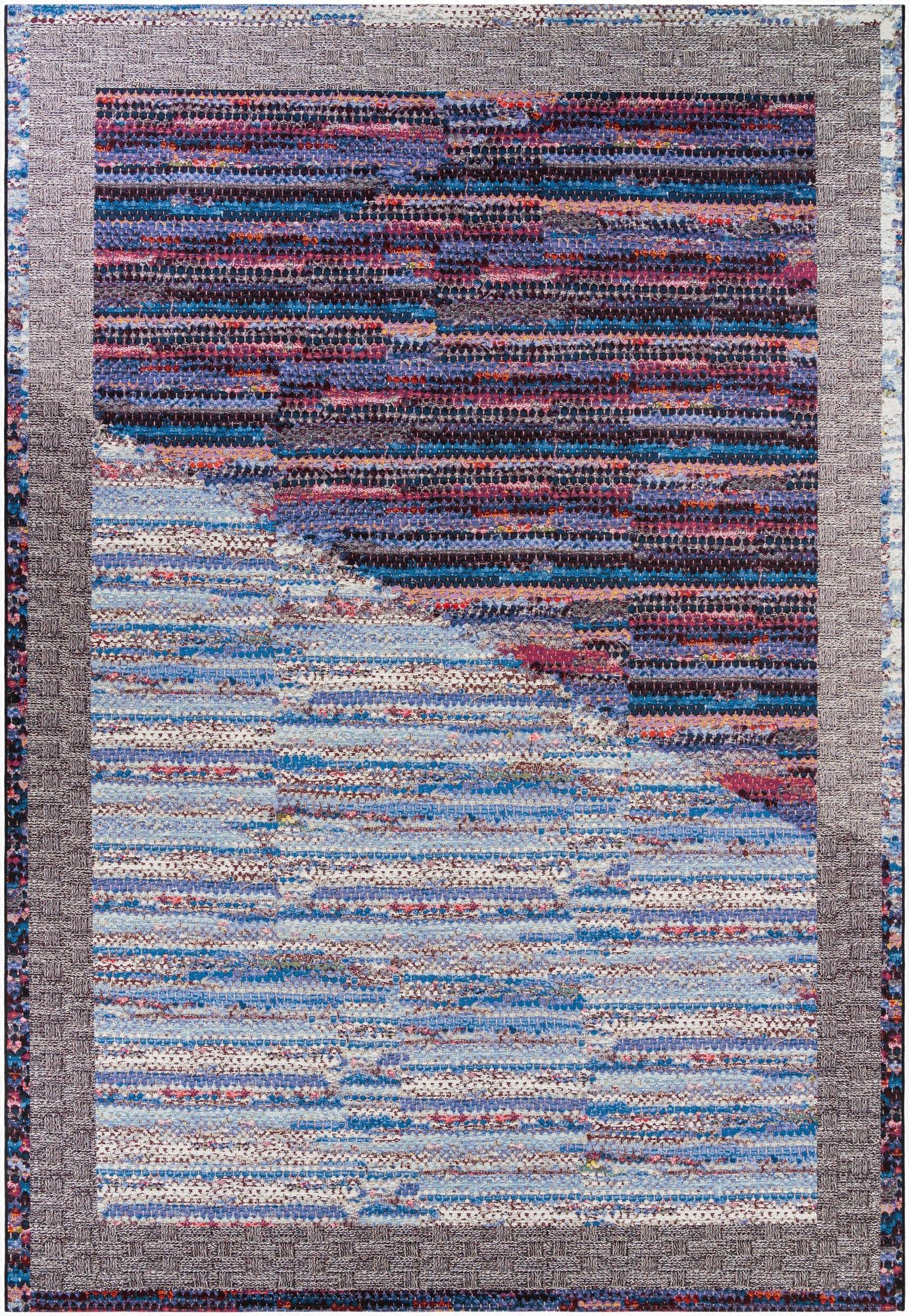  10' x 14'  Washable Modern Indoor / Outdoor Rug