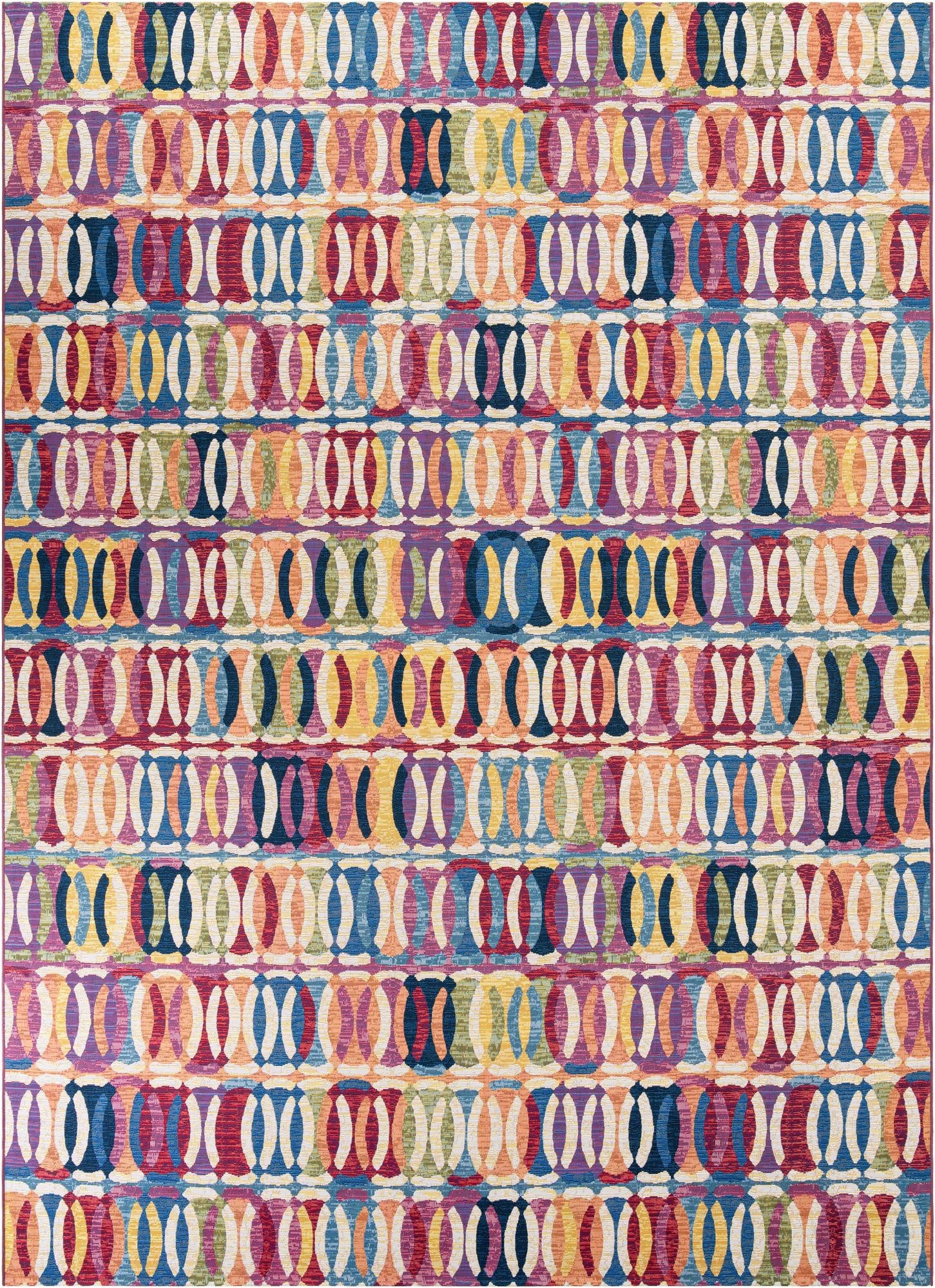  10' x 14'  Washable Modern Indoor / Outdoor Rug