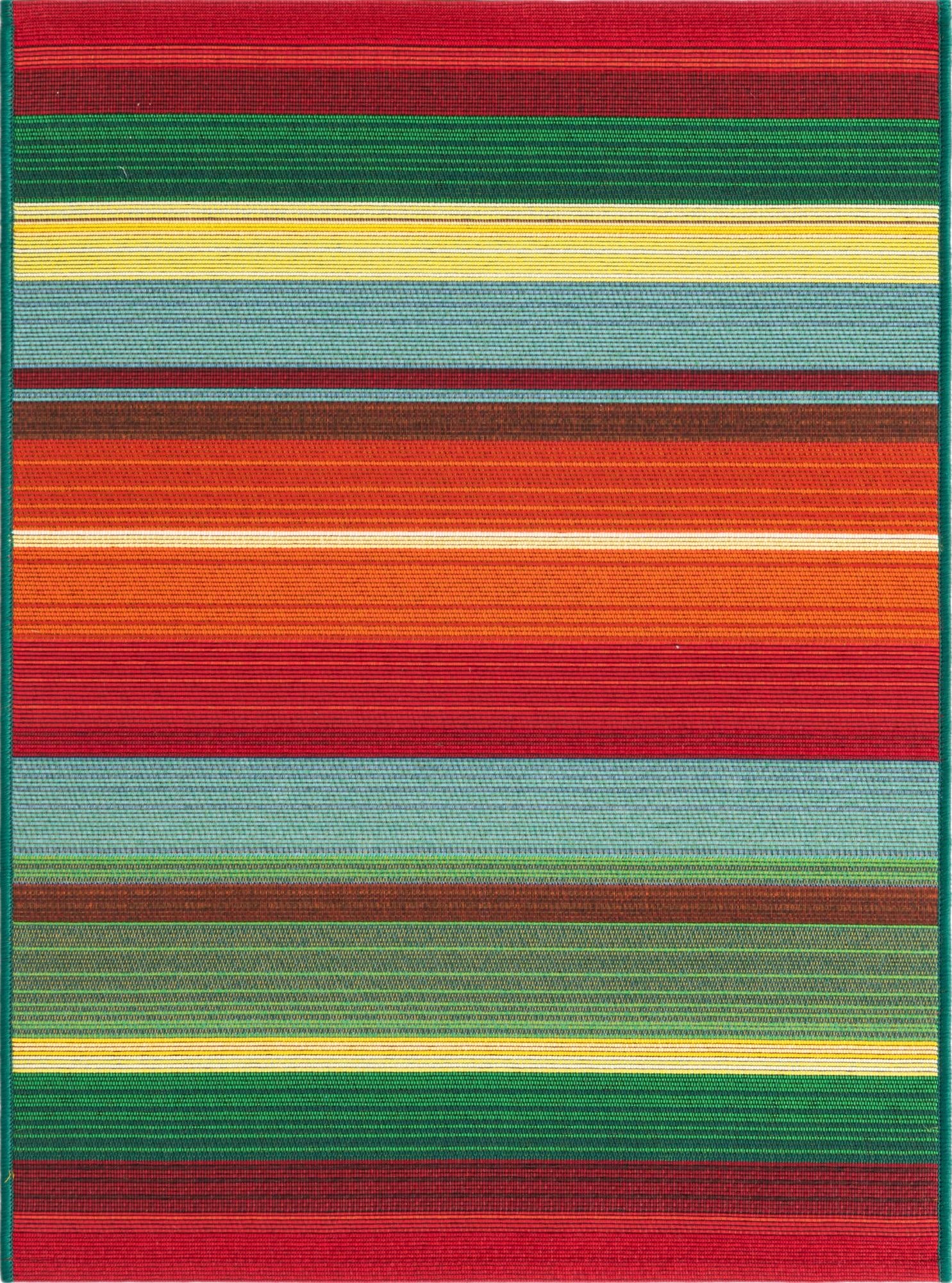  2' x 3'  Washable Modern Indoor / Outdoor Rug