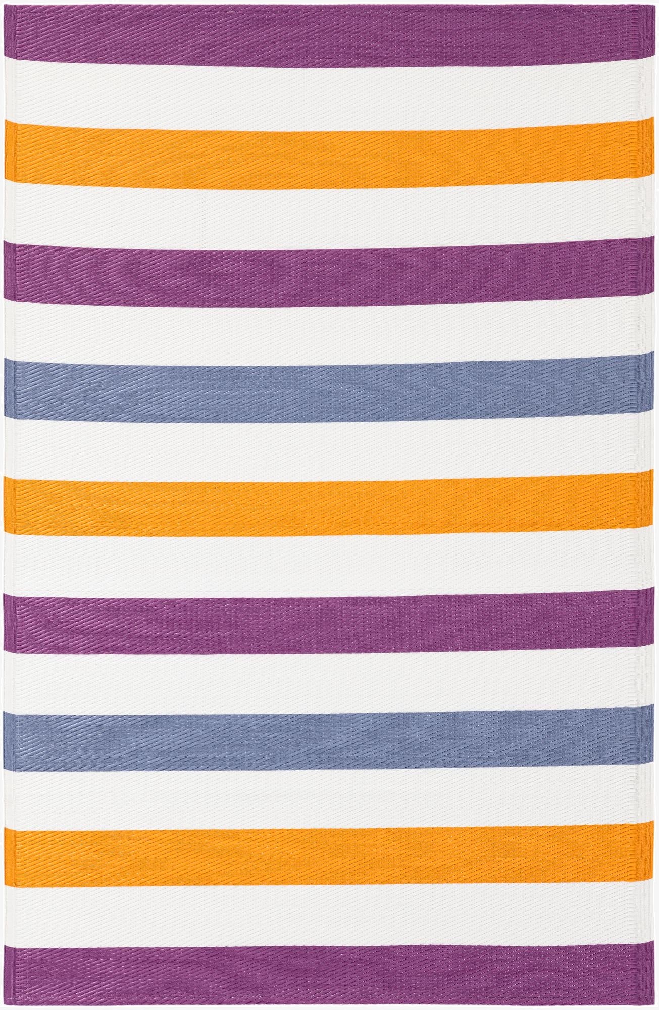  4' x 6'  Washable Modern Indoor / Outdoor Rug