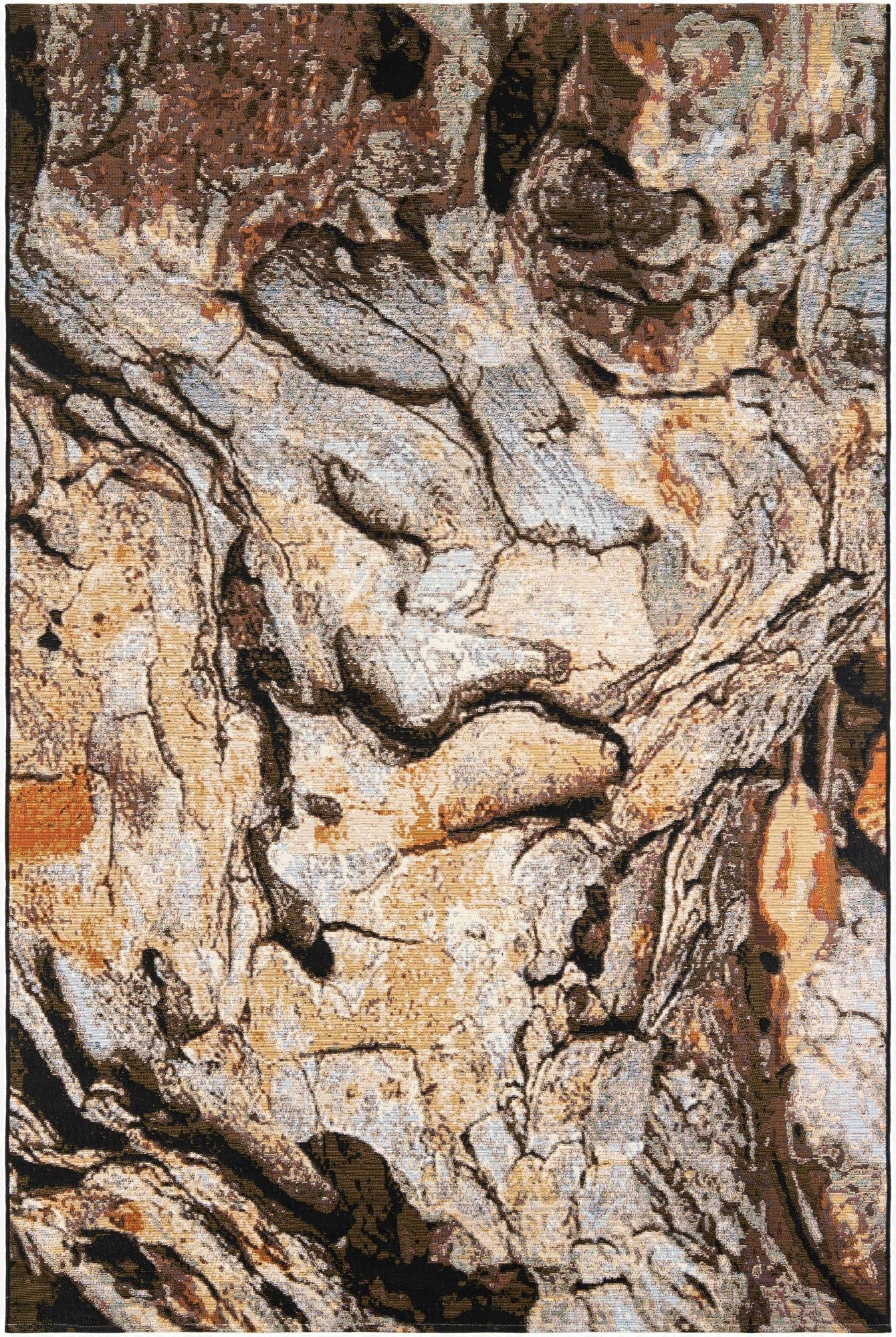  6' x 9'  Washable Modern Indoor / Outdoor Rug