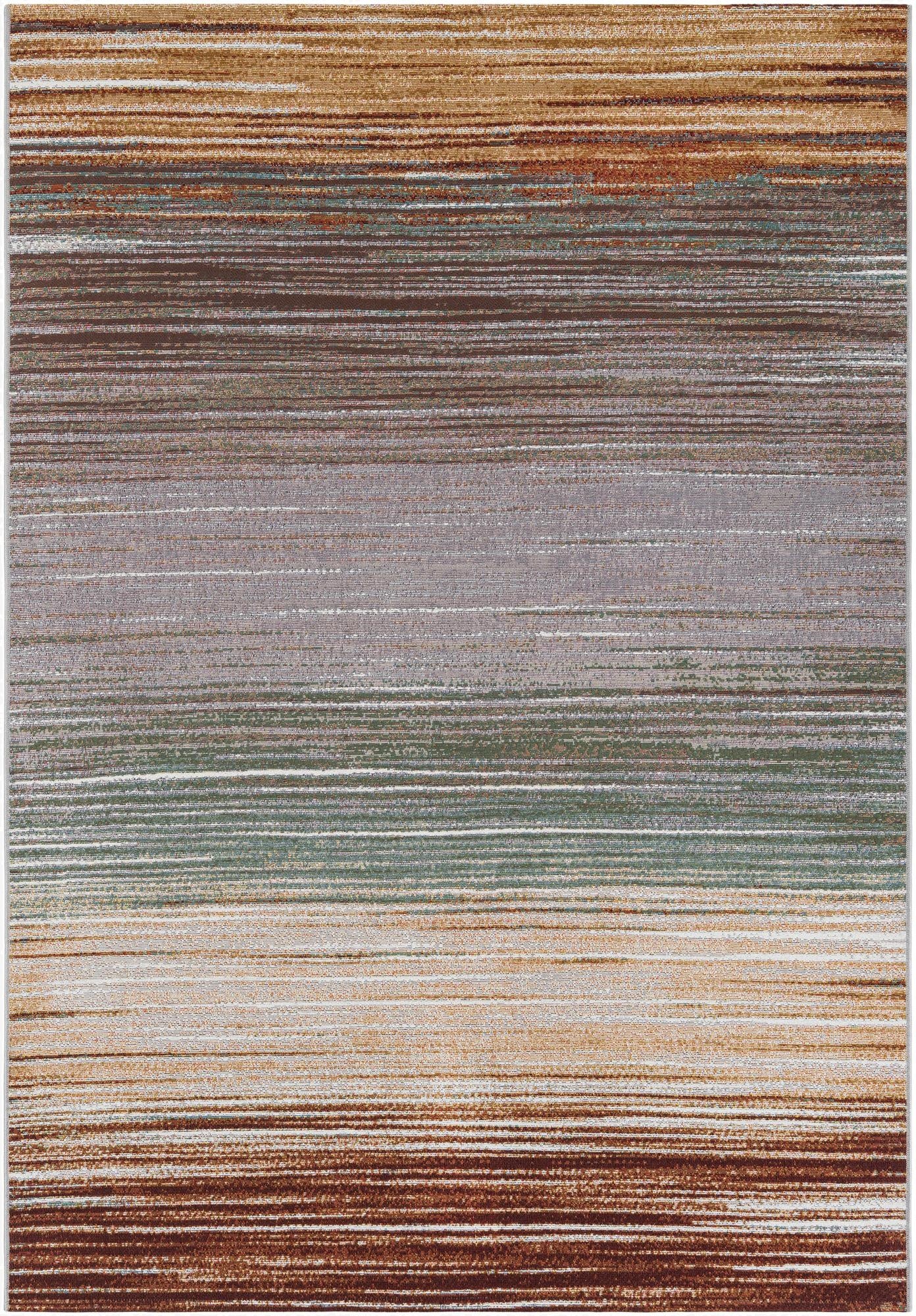  5' x 8'  Washable Modern Indoor / Outdoor Rug