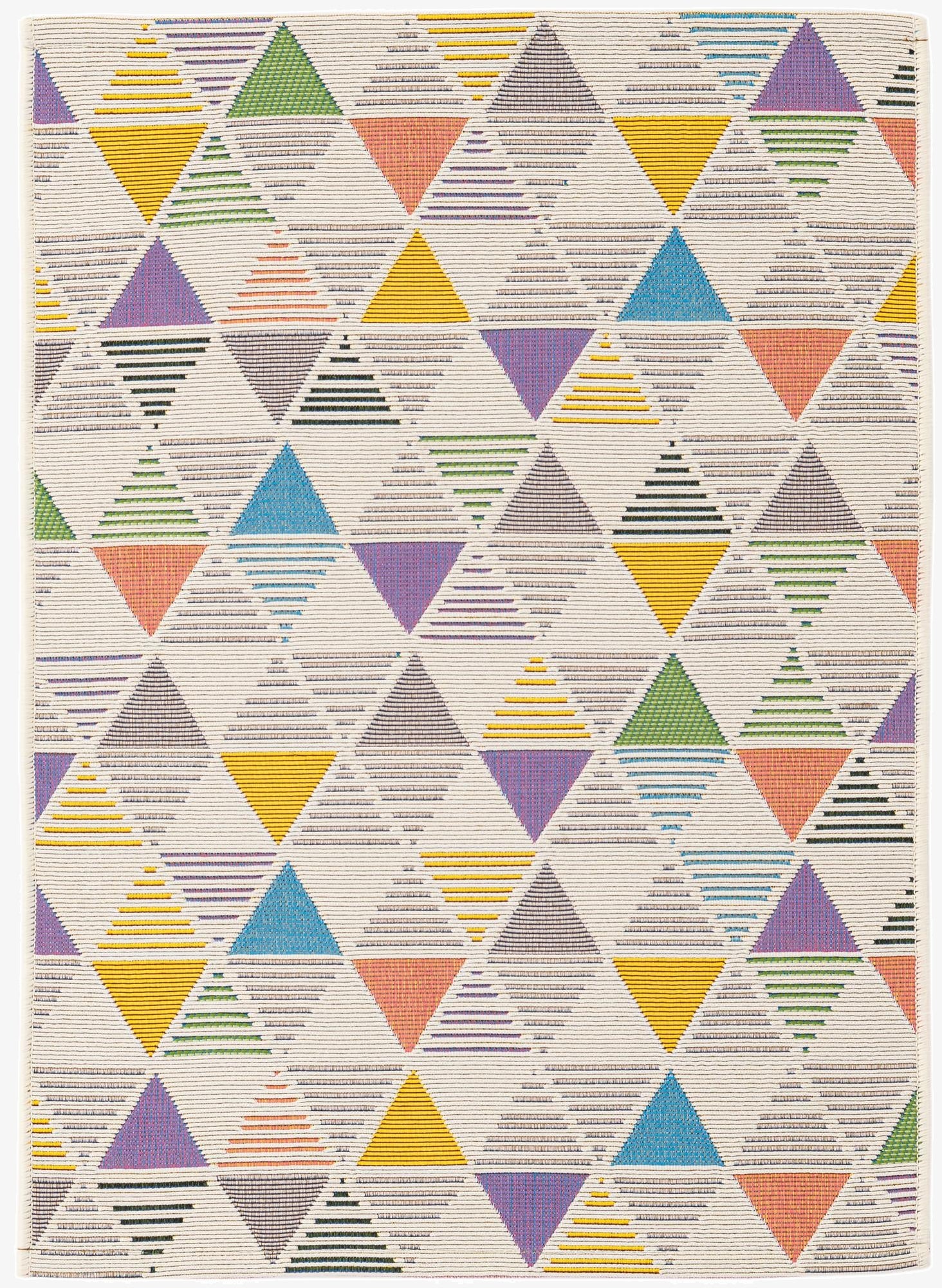  2' x 3'  Washable Modern Indoor / Outdoor Rug