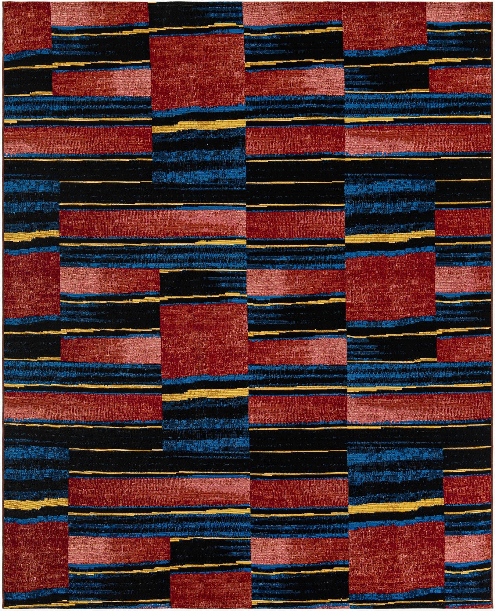  7' 10 x 10'  Washable Modern Indoor / Outdoor Rug