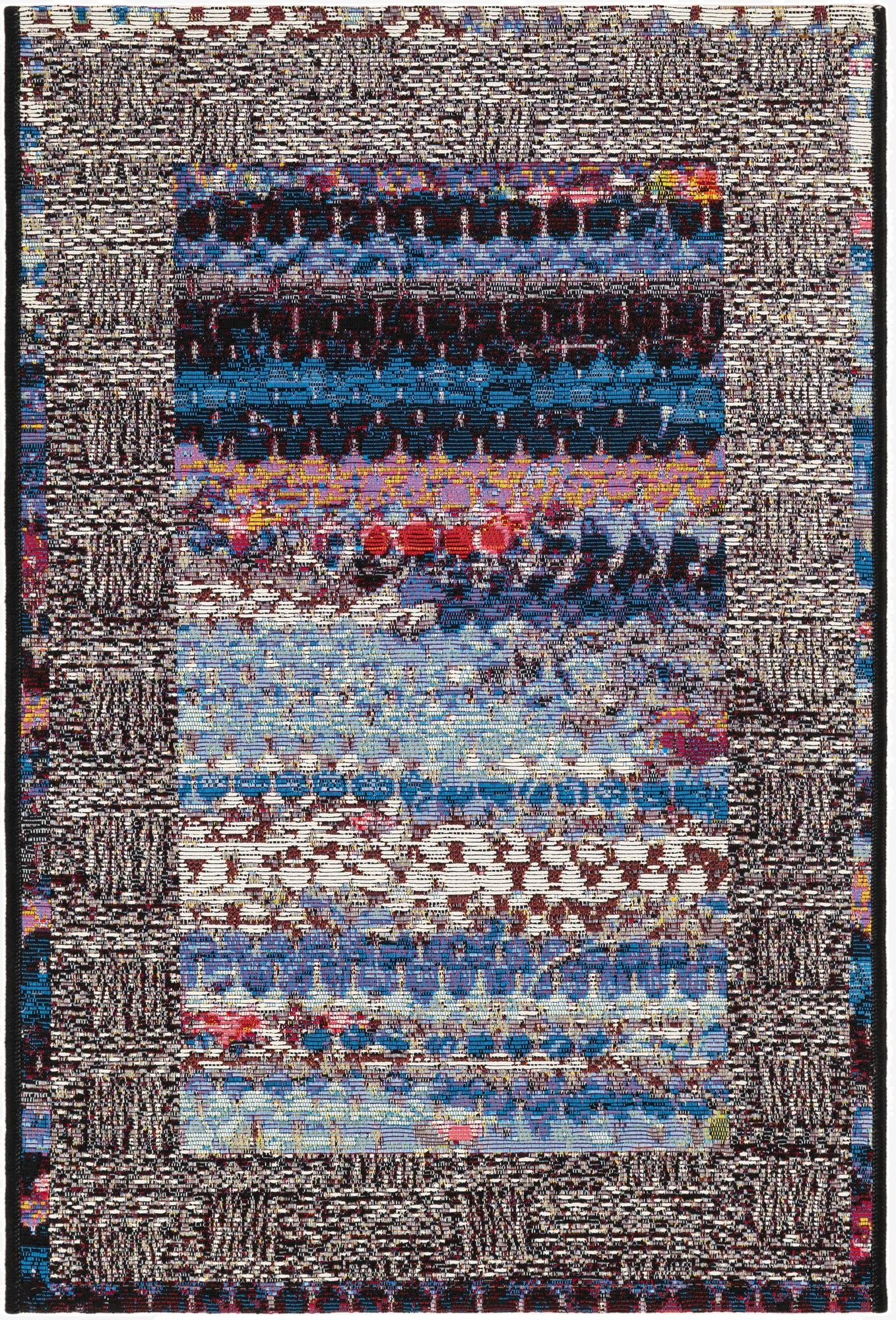  2' x 3'  Washable Modern Indoor / Outdoor Rug