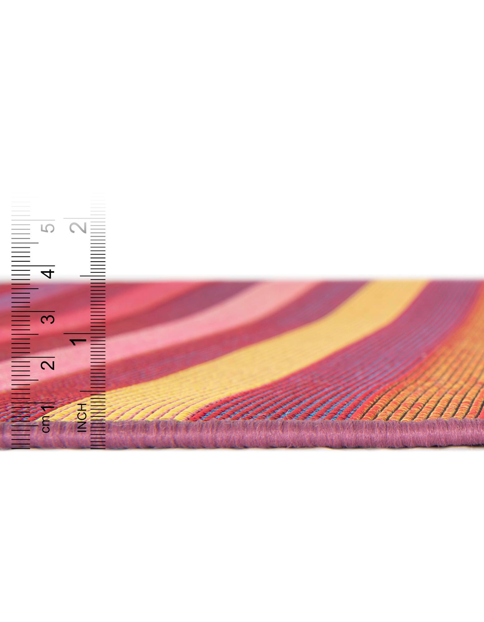 Multicolor 4' x 6' Ribbon Indoor / Outdoor Rug | Rugs.com