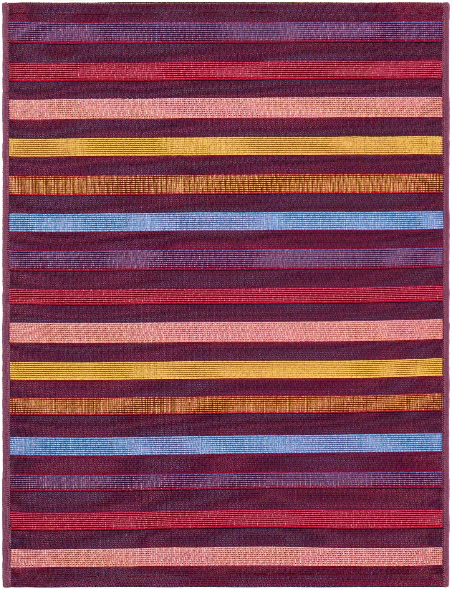  2' x 3'  Washable Ribbon Indoor / Outdoor Rug