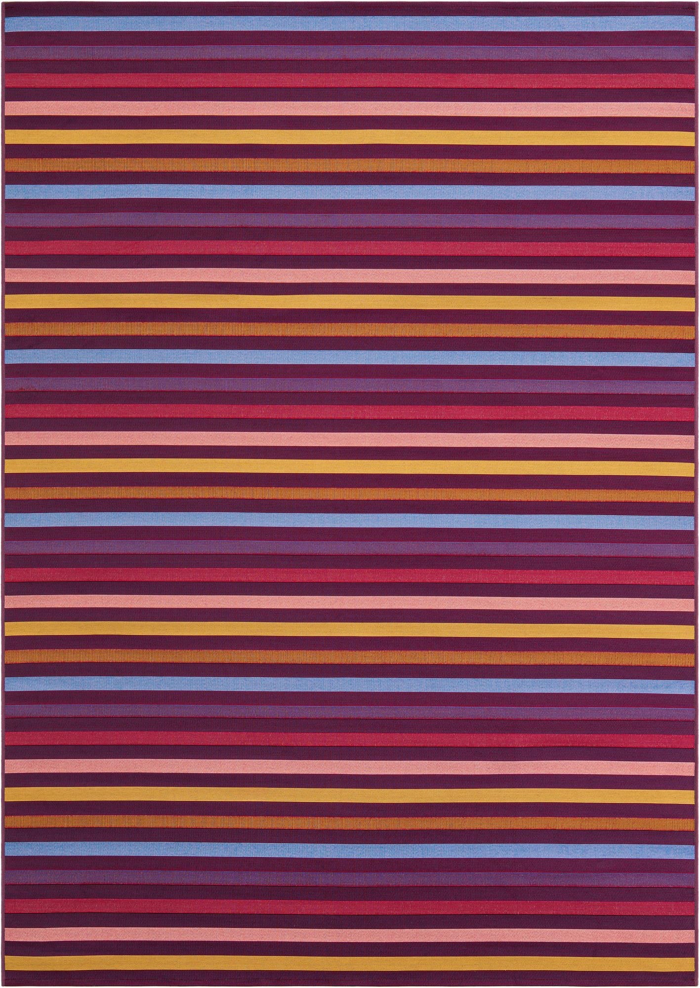  6' x 9'  Washable Ribbon Indoor / Outdoor Rug