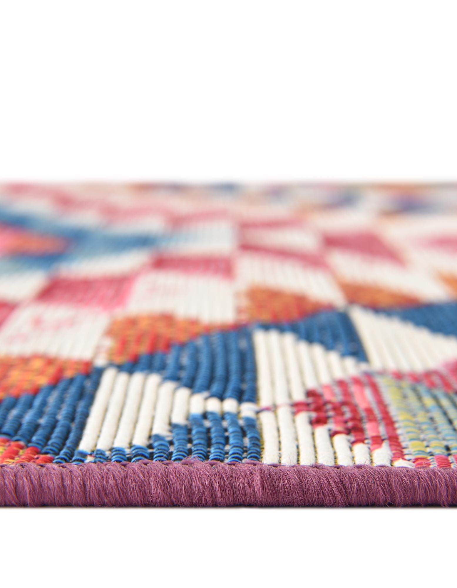 Multicolor 10' x 12' Southwestern Indoor / Outdoor Rug | Rugs.com