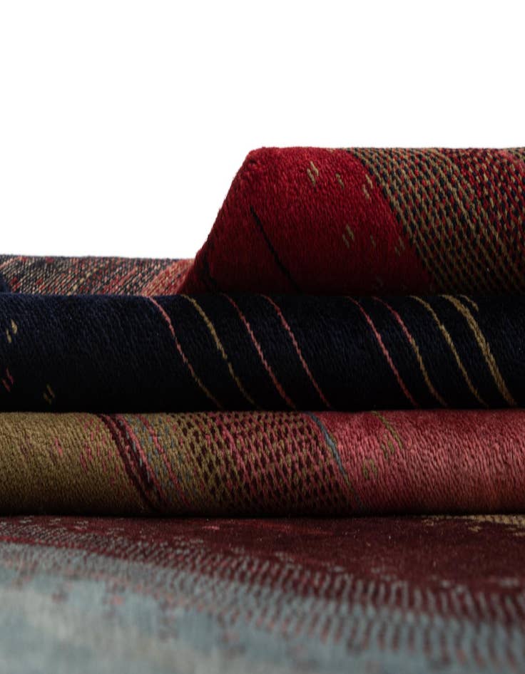 Detail image of  8' 7 x 10' 11 Pakistani Modern Wool Rug