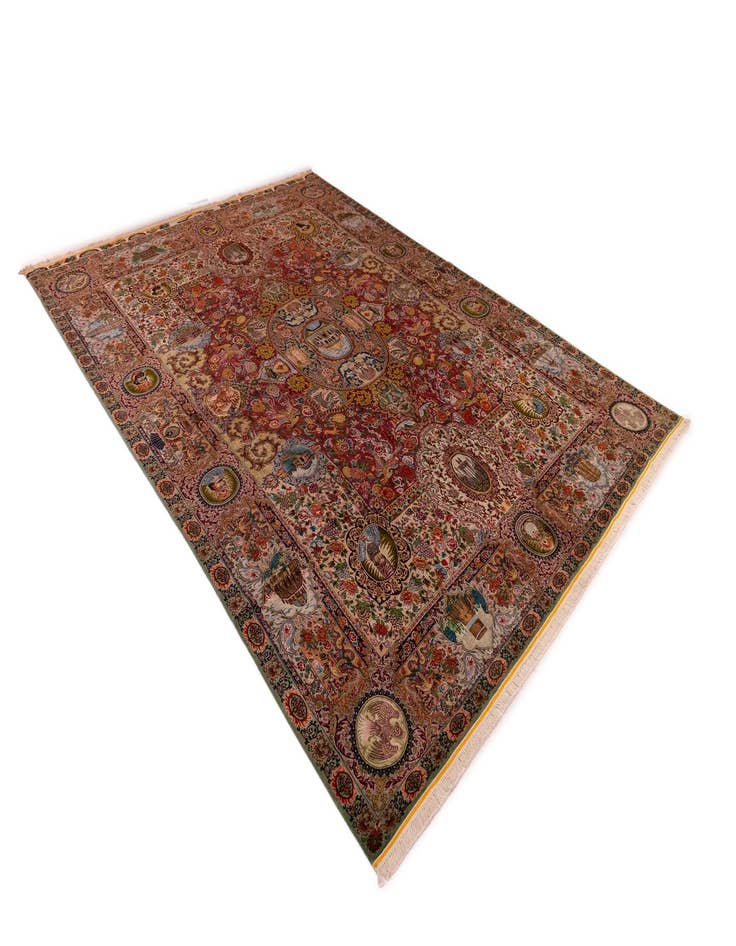 Detail image of  9' 10 x 13' 3 Tabriz Rug