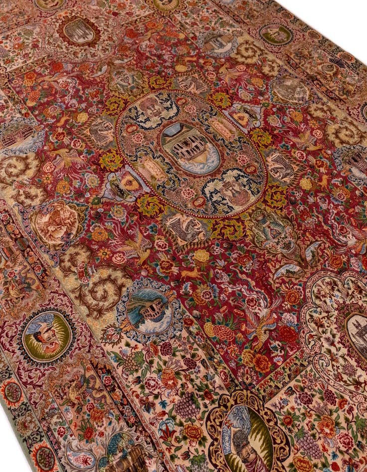 Detail image of  9' 10 x 13' 3 Tabriz Rug