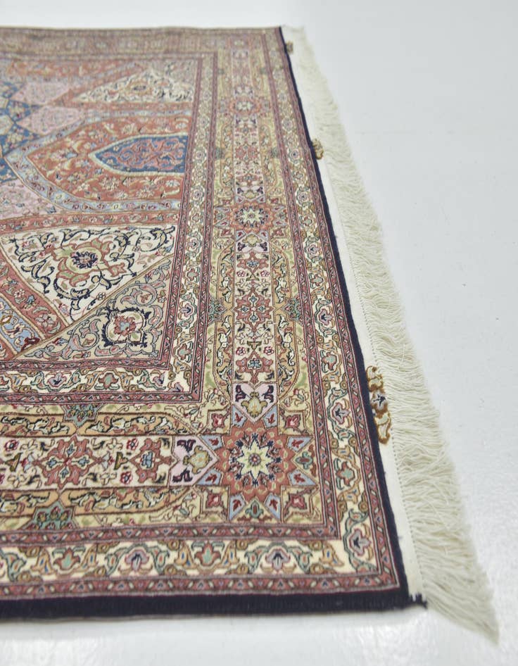 Detail image of  6' 5 x 10' 1  Hand Knotted Tabriz Persian Rug