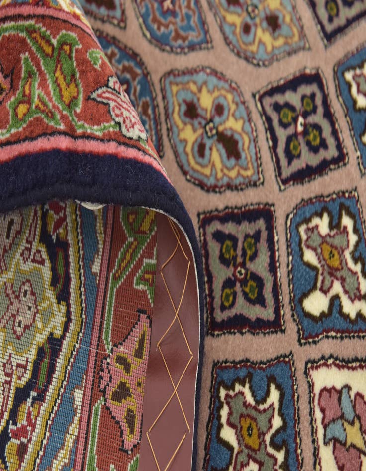 Detail image of  6' 8 x 10' 1  Hand Knotted Tabriz Persian Wool Rug