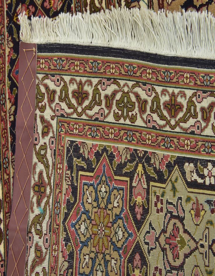 Detail image of  8' 3 x 11' 8  Hand Knotted Tabriz Persian Rug