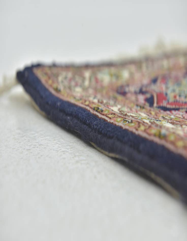 Detail image of  6' 8 x 8' 6  Hand Knotted Tabriz Persian Rug