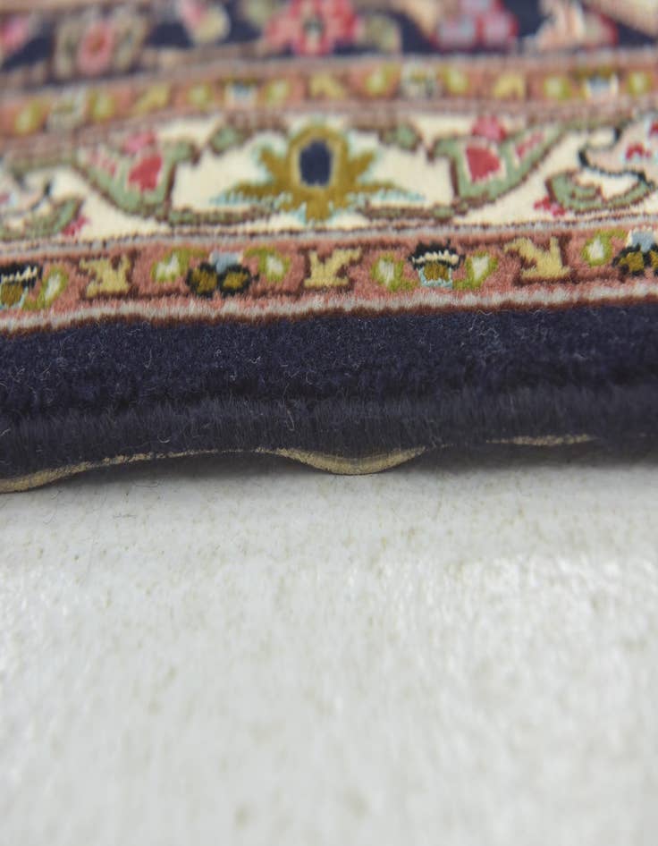 Detail image of  6' 8 x 8' 6  Hand Knotted Tabriz Persian Rug