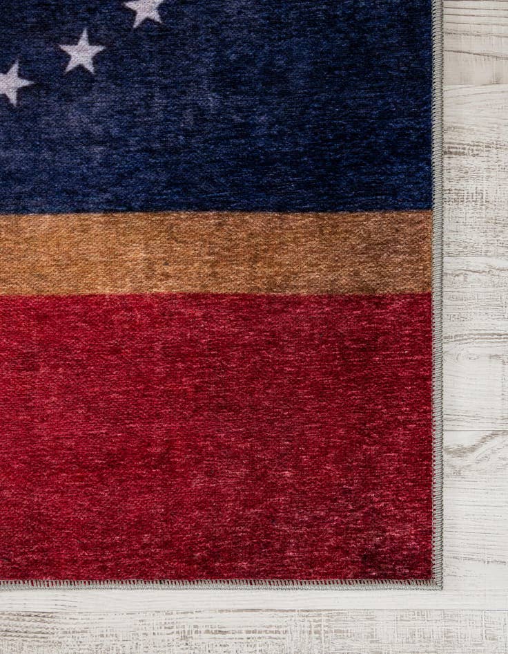 Detail image of  5' x 7' Mississippi The Flag Collection Rug