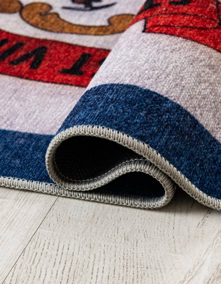 Detail image of  3' 3 x 5' 3 West Virginia The Flag Collection Rug