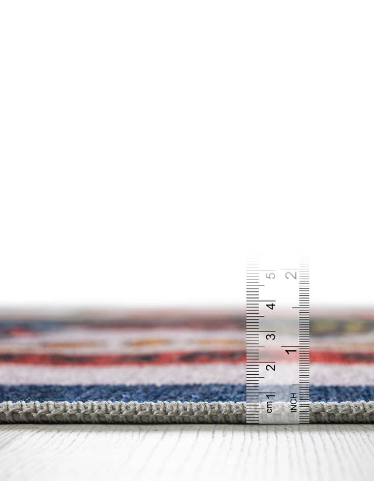 Detail image of  3' 3 x 5' 3 West Virginia The Flag Collection Rug