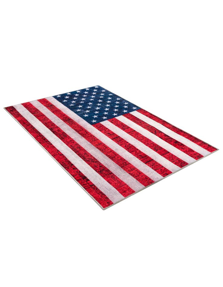 Detail image of  4' x 6' USA The Flag Collection Rug