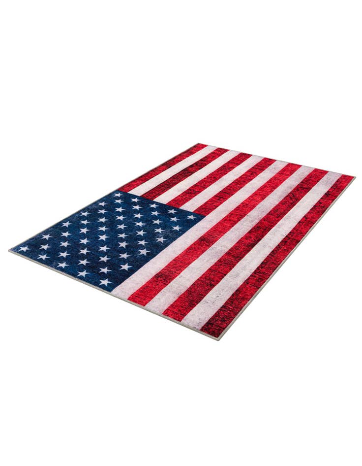 Detail image of  4' x 6' USA The Flag Collection Rug