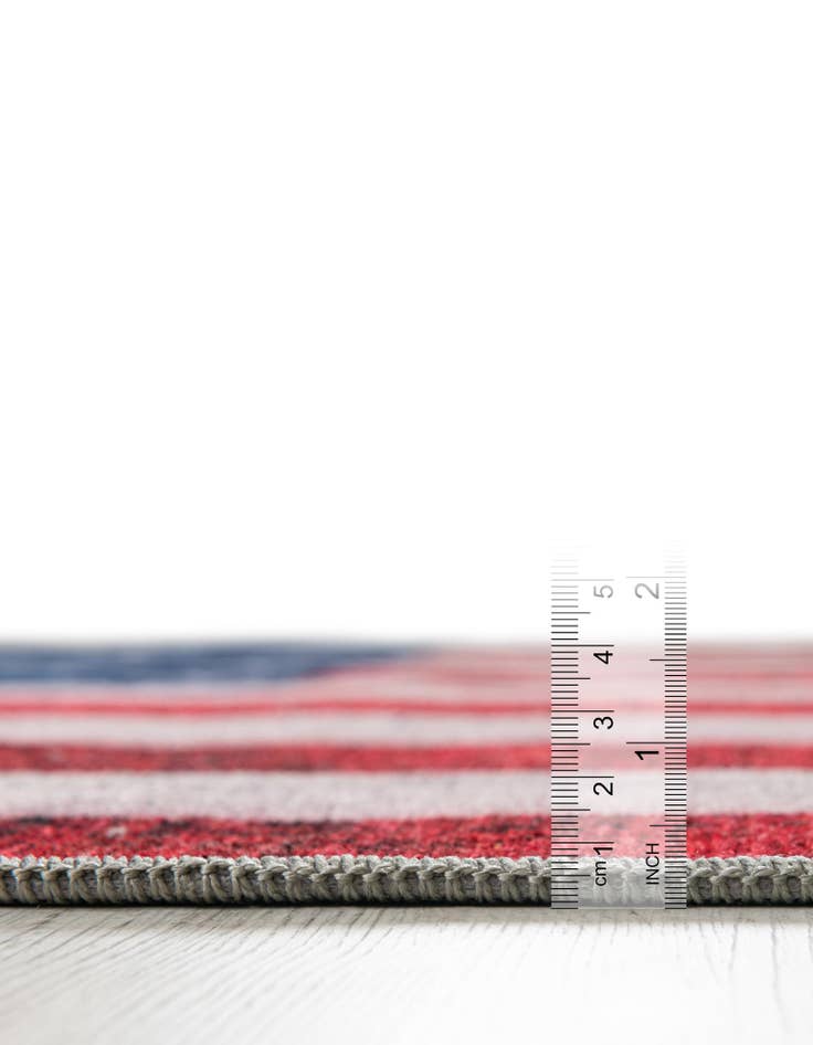 Detail image of  5' x 8' USA The Flag Collection Rug