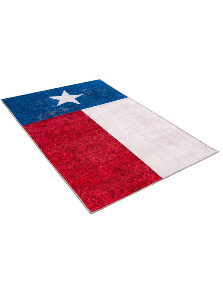 Detail image of  4' x 6' Texas The Flag Collection Rug