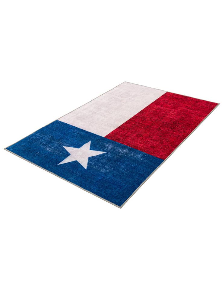 Detail image of  4' x 6' Texas The Flag Collection Rug