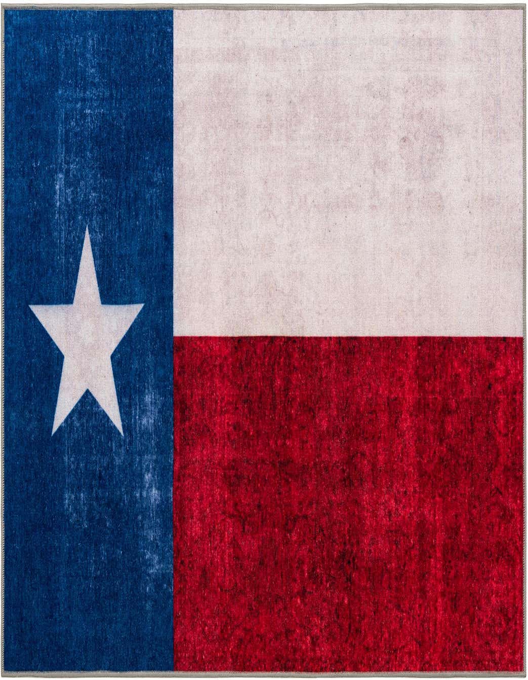 Primary image  8' x 10' Texas The Flag Collection Rug