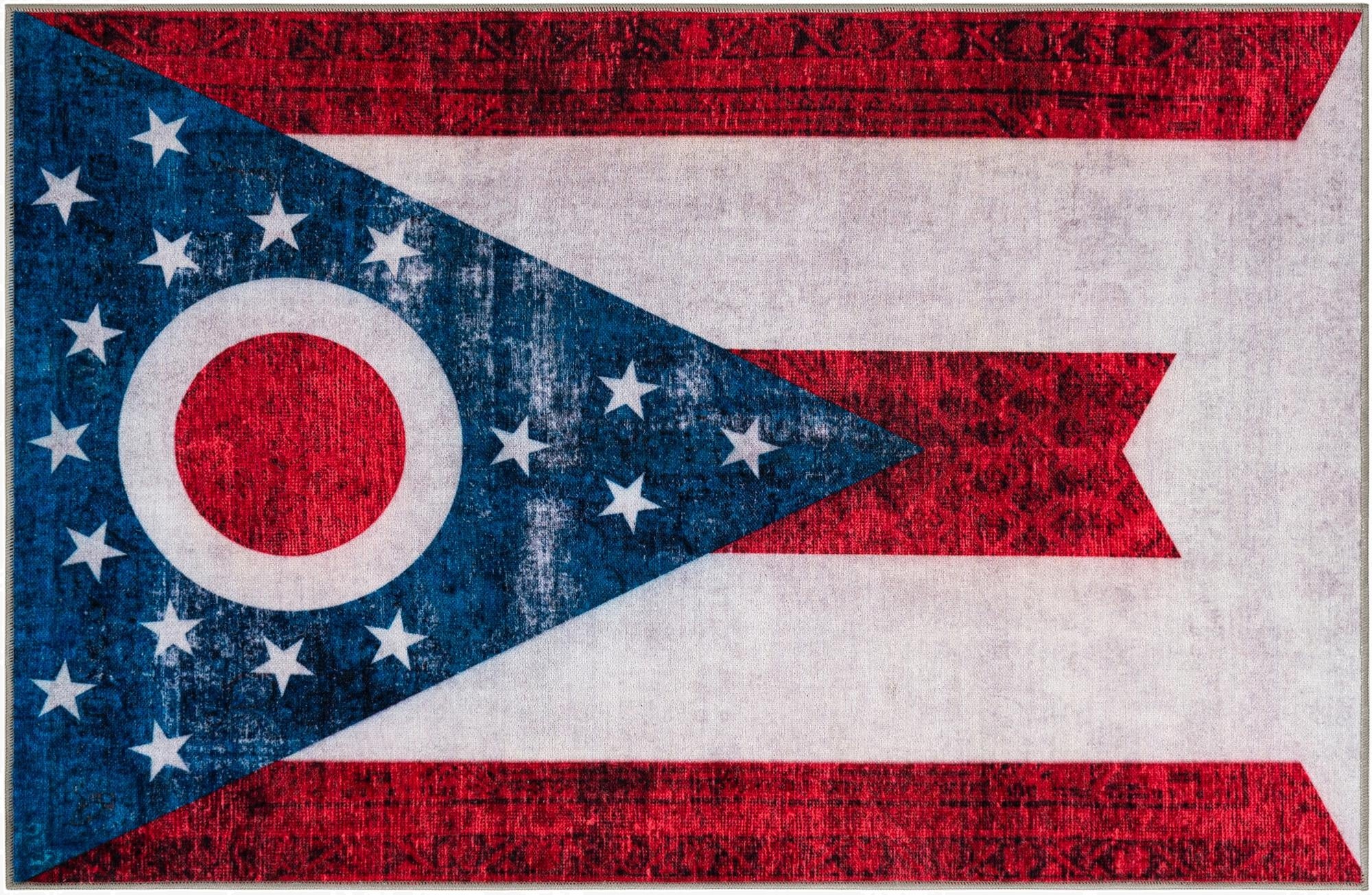  2' x 3' Ohio The Flag Collection Rug